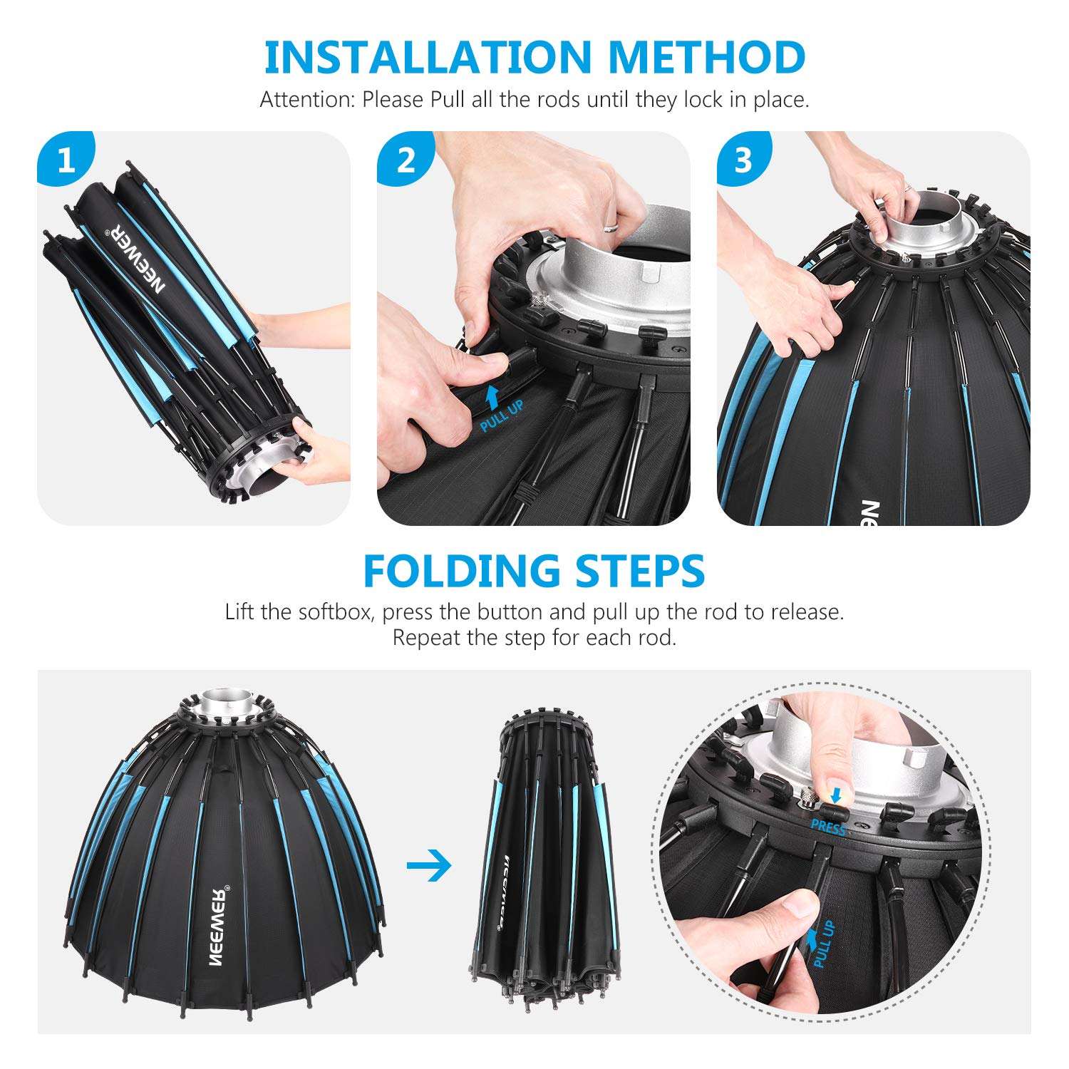 Softboxes Studio Lighting Photography Softboxes Professional Photography Accessories DSLR Camera Shooting