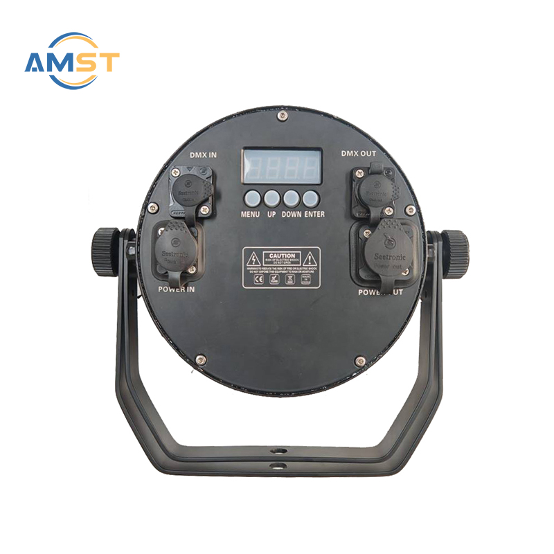 18pcs Parcan Light Outdoor Waterproof Spotlight Led RGBW DMX512 IP65 Party Equipment Wedding Lighting for DJ Disco Bar Club