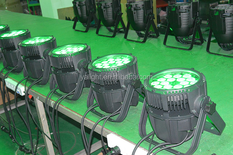 18pcs 10W RGBW LED Par Structural Design