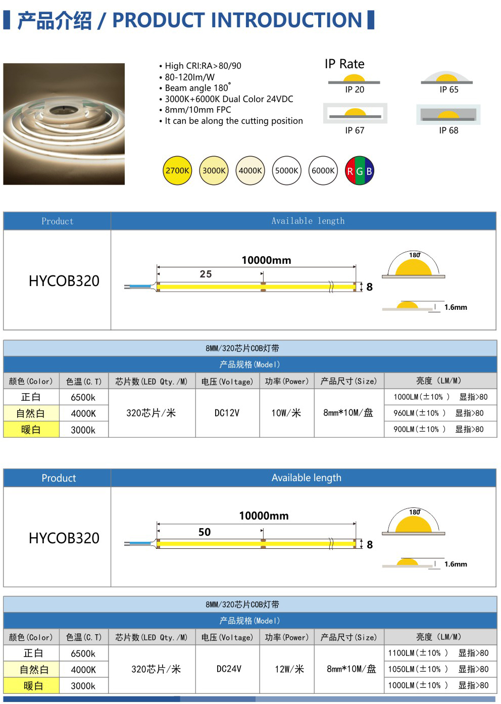 COB LED Details 1