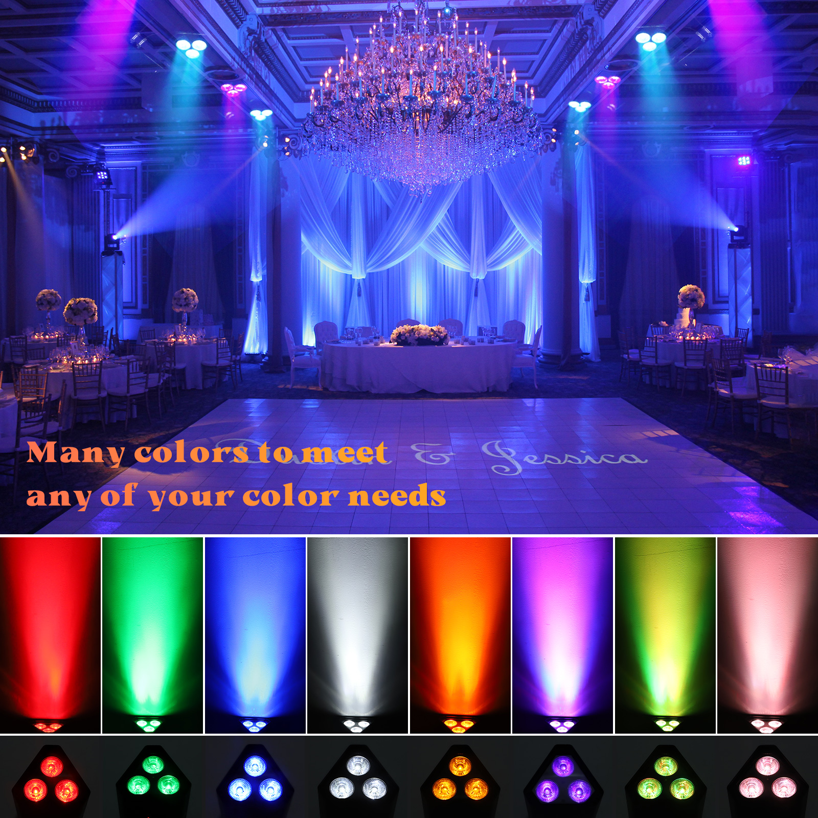 Mobile App Control Setup for Stage Lights