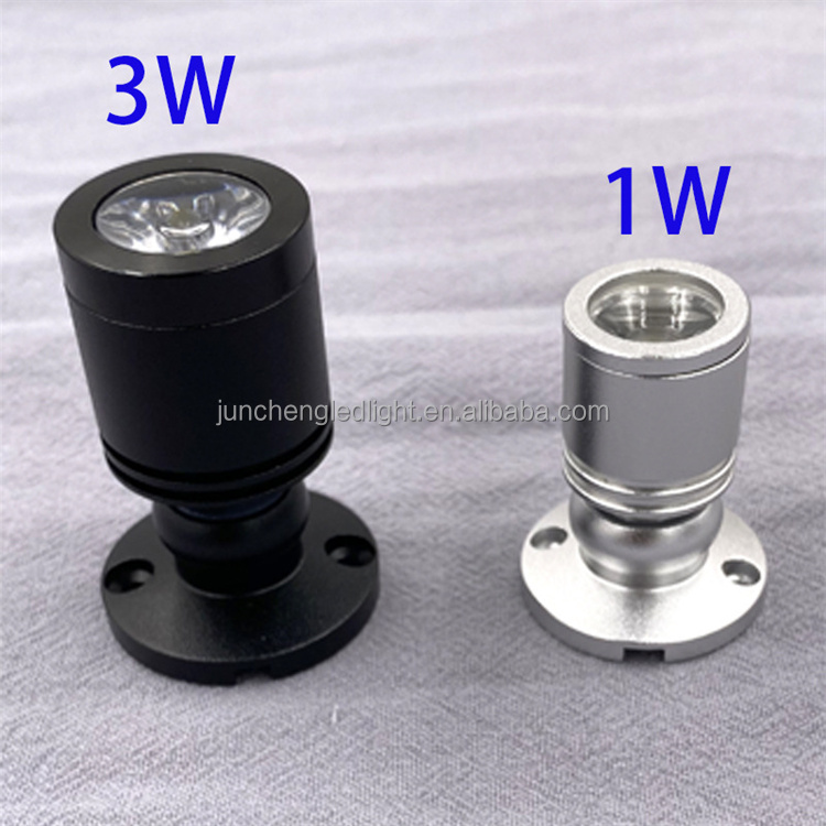 Wholesale LED Spotlights Museum Jewelry Shop Counter Small Spotlight 1W 3W Led Cabinet Mini Spot Light Ceiling