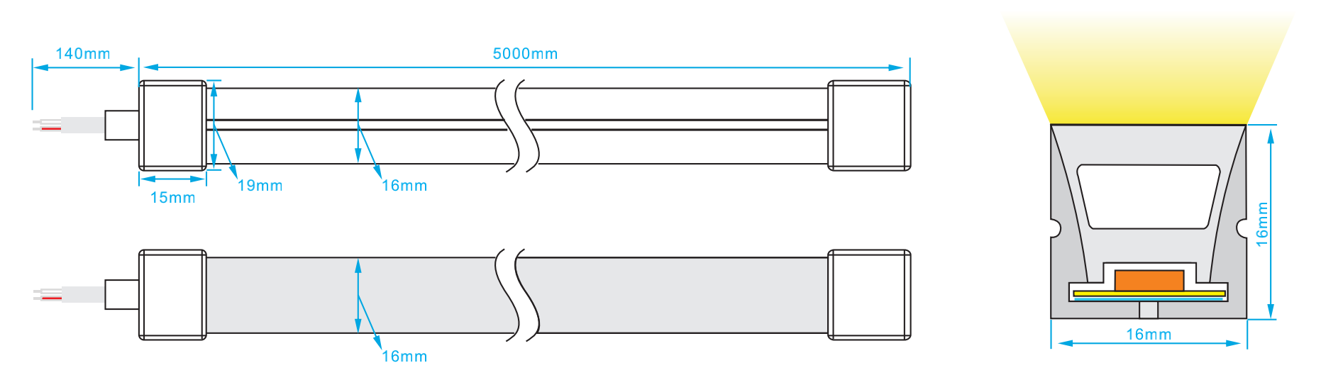 Technical Drawing Dimensions