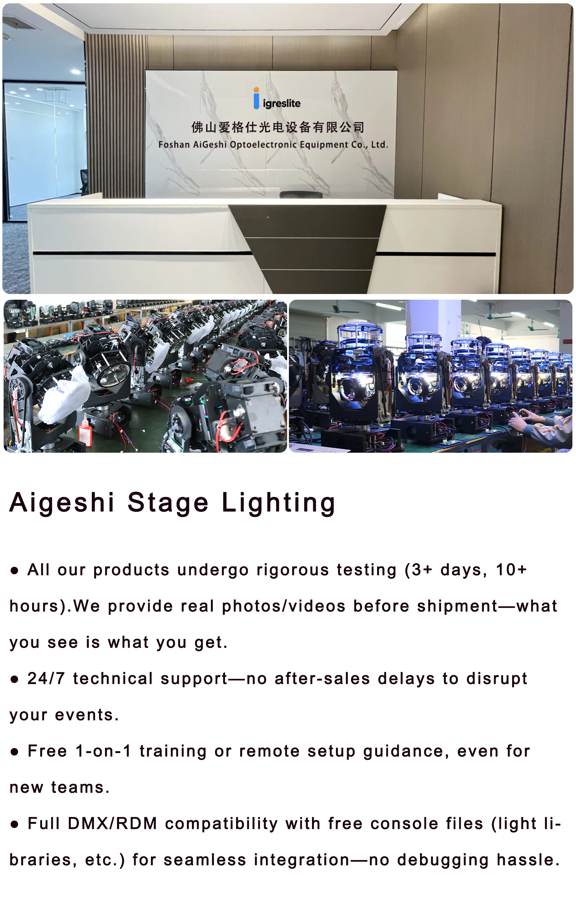 Our Advantages Infographic