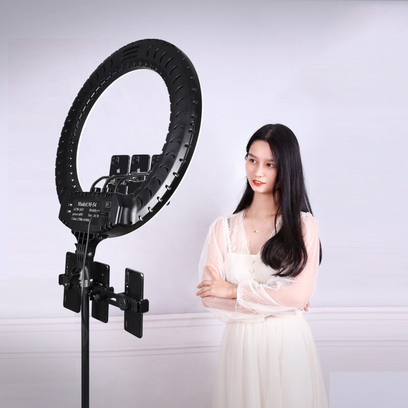 M-45 RL-18 Ringlight 18 Inch 45cm 3000-6000K 45W Dimmable Remote Control Live Stream Ring Light With Tripod Stand