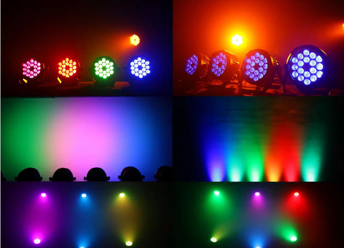 Manufacturer's Best Price IP65 CE 18*10W RGBW LED Par Can Flat Light 4in1 Waterproof Outdoor Stage Event DJ Lighting Spotlights