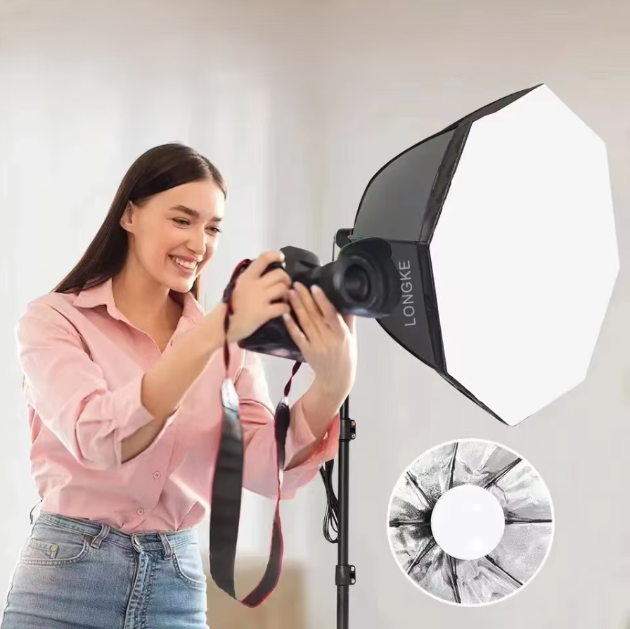 LED Live Photography Light Three Color Temperature Aluminum Alloy for Set for Professional Beauty Fill Light Live Broadcast