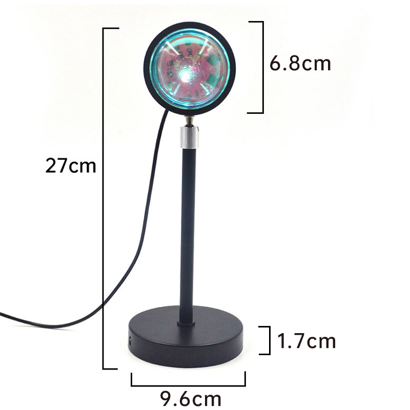 Newish Remote Control RGB Sunset Light Atmosphere Projection Light Sunset Photography Creative Art Light