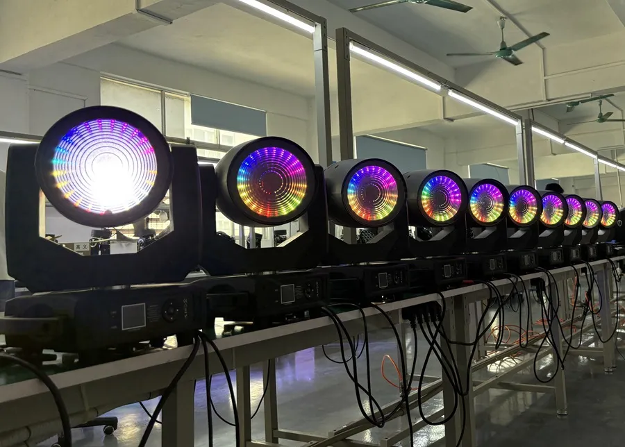 150W Mac One Rgbl LED Beam Wash Moving Head Light with Fresnel
