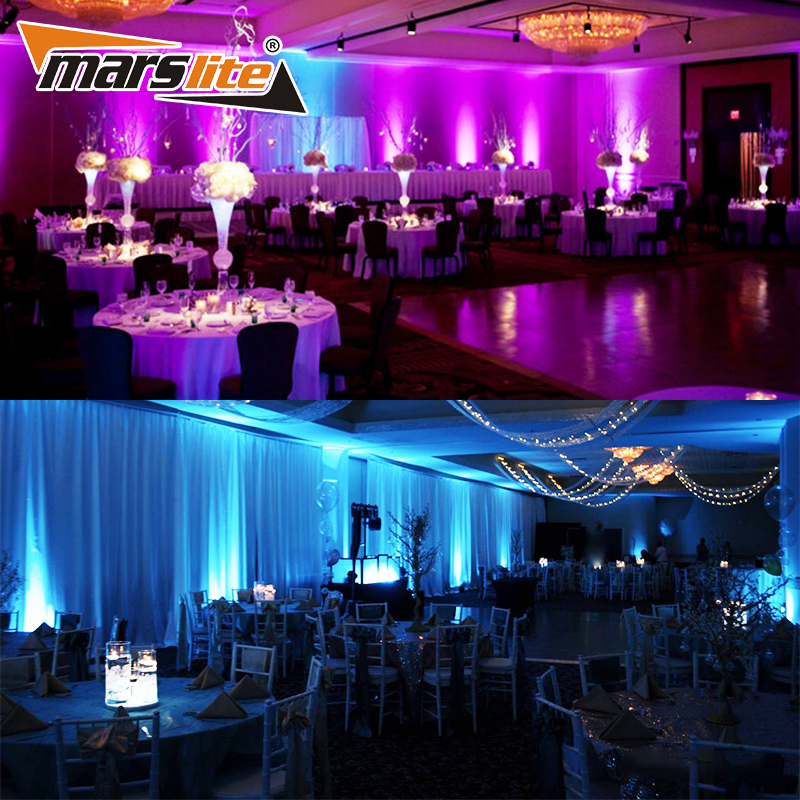 Marslite RGBW Led Par Light 18X10W Stage Light 4In1 Rgbw Par Led Dmx Par LED Light For DJ Disco Party With Flights Casefor