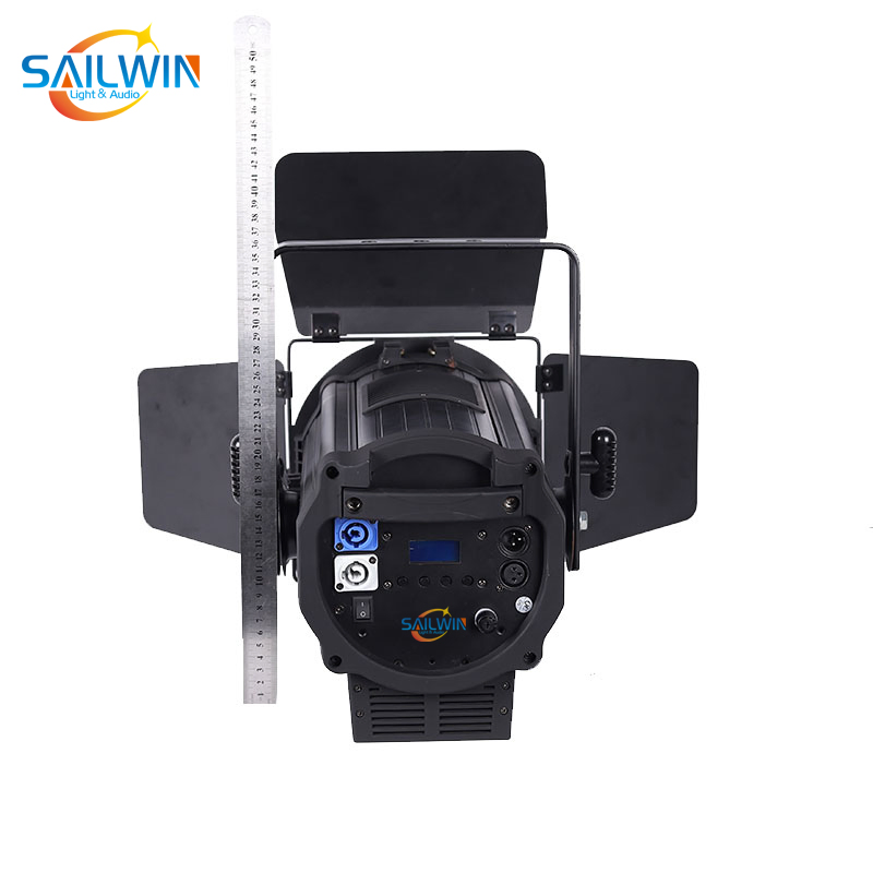 LED Fresnel Spotlight Zoom LED Stage Light for Theater Show