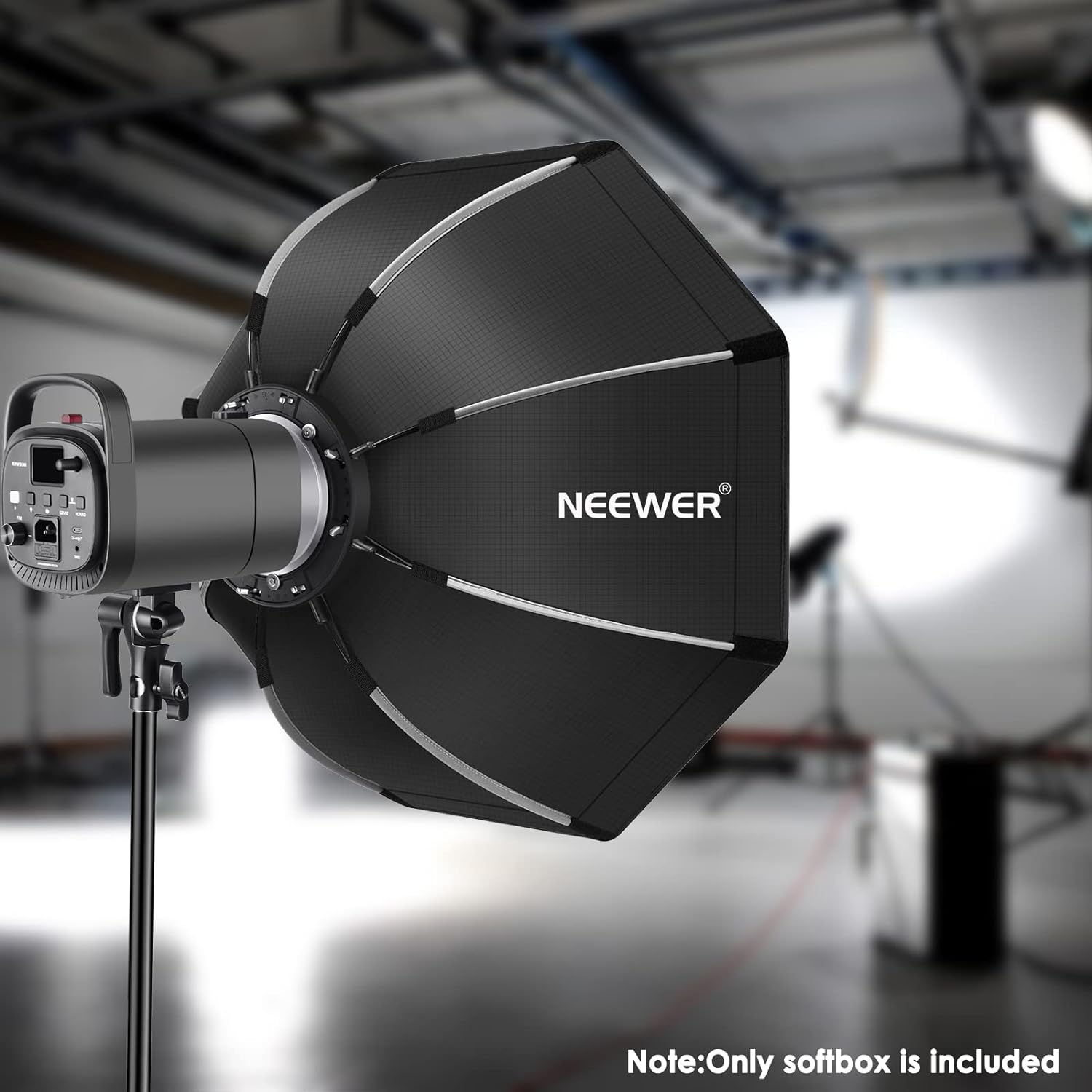NEEWER 35.4''/ 90cm Octagonal Softbox Quick Release with Bowens Mount Carrying Bag