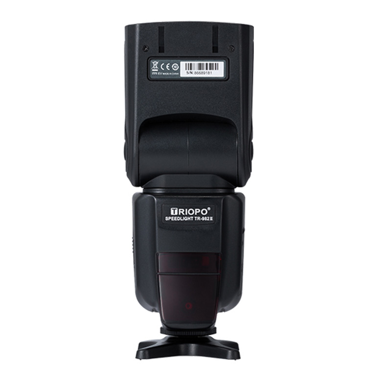 Triopo TR-982III Photography DSLR Speedlight Flash Light Universal Speed Camera Flash Remote Control Black 32cm Diameter