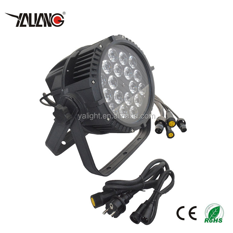 18pcs 10W RGBW LED Par Details