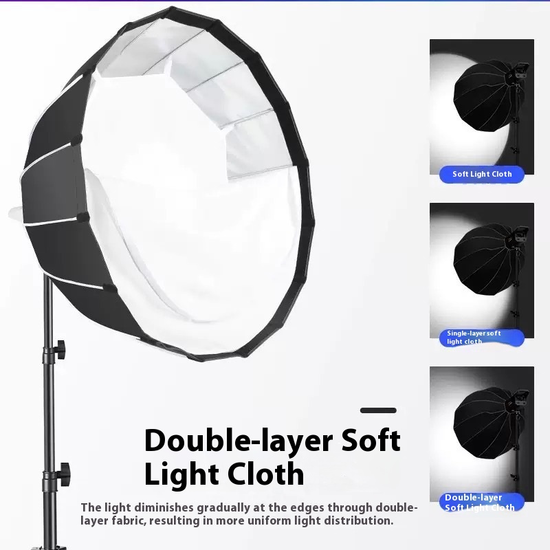 Professional 100W LED Cob Lamp Kit 90cm Metal Stand for Softbox Video Photographic Lighting for Studios Photo Studio Accessories