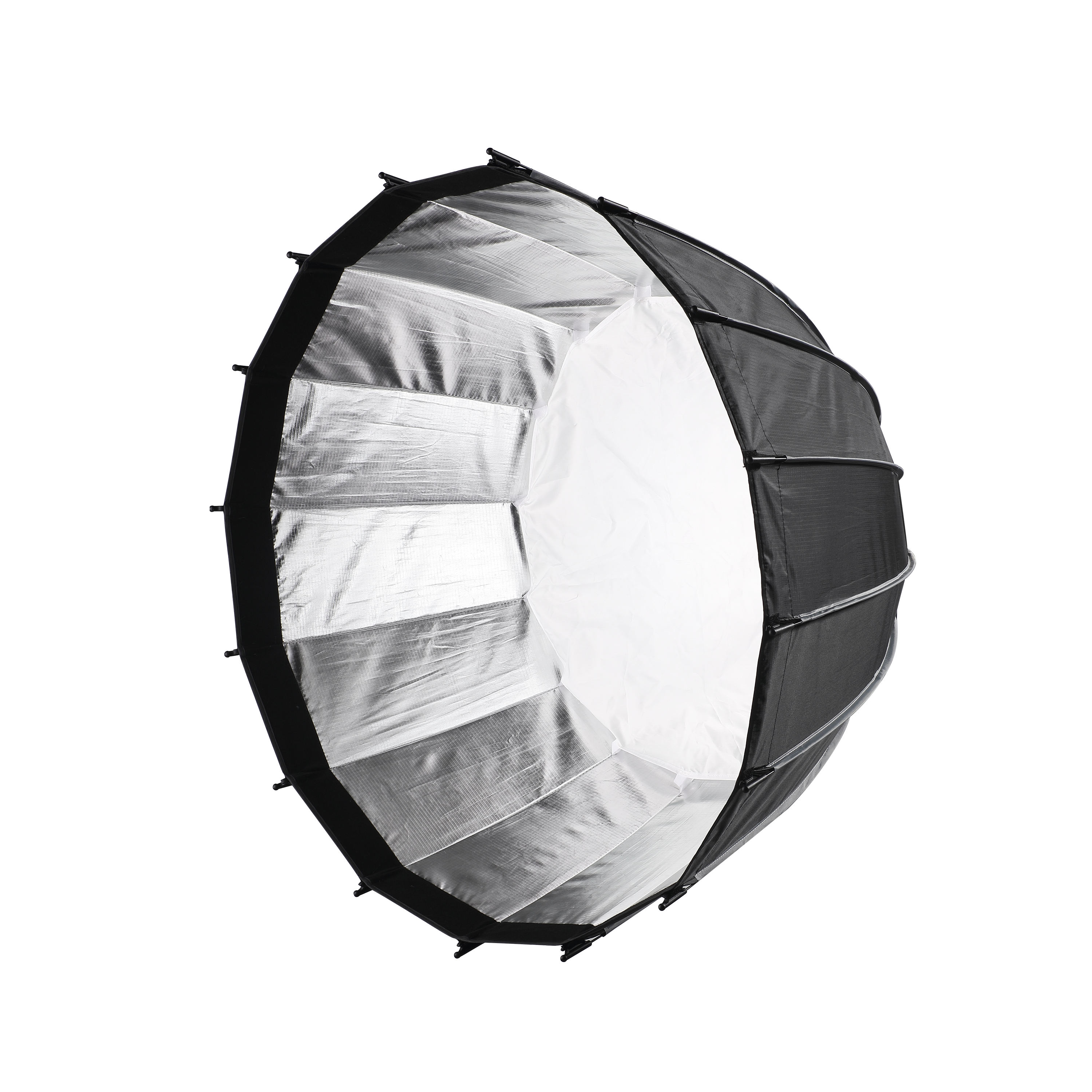 120Cm 16-Rib Deep Easy Folding Parabolic Softbox Pour Flash Softbox for Photo Studio Photography Photography Softbox