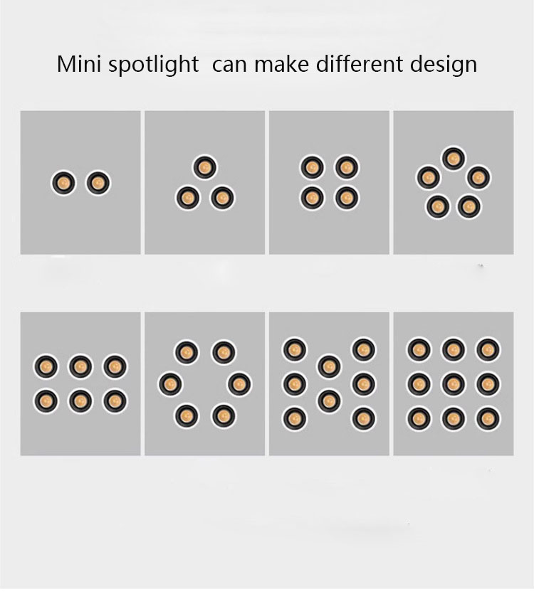 Led Spotlight Living Room Application