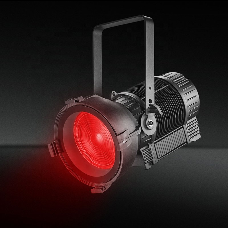 Waterproof 300W IP65 Fresnel with Auto Zoom LED Studio Stage Light 3200K