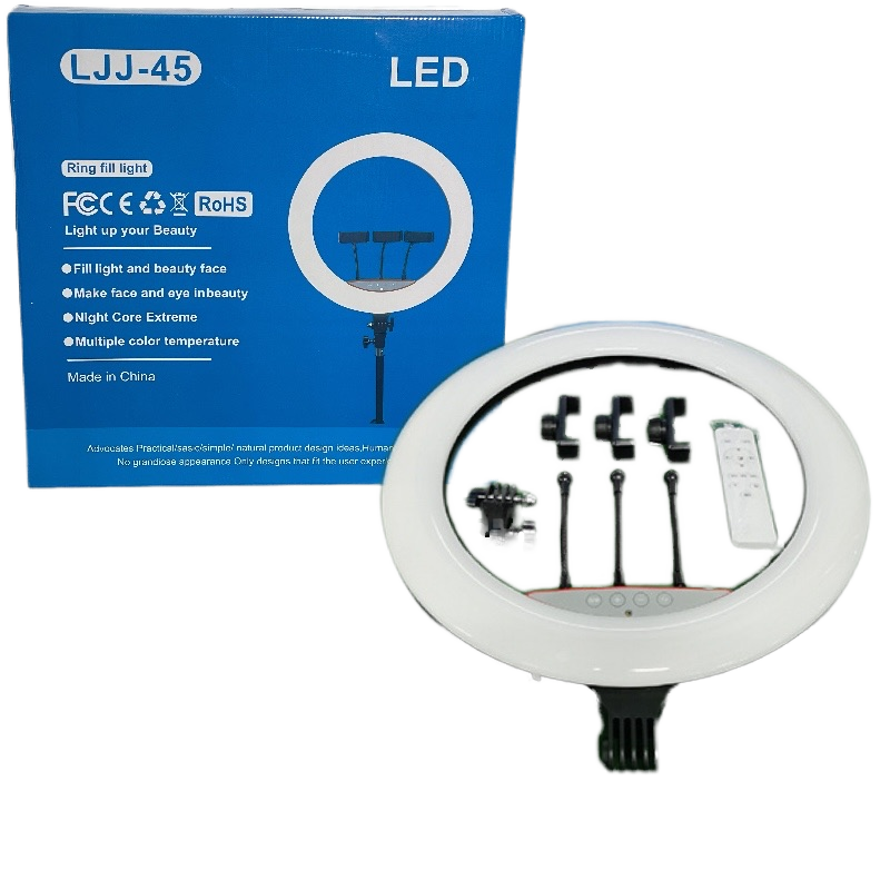High Quality Wholesale MZG Ring Light for YouTube/Video/Makeup/Photography Remote Control Adjustable Color Temperature