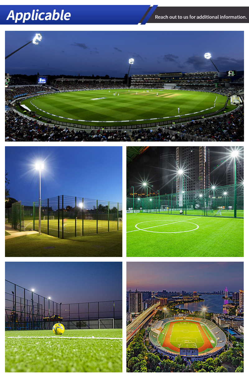 High Quality 500W 1000W 2000W Football Stadium Court Lighting 750W 1200W 1500W IP66 Led Stadium Flood Light for Football