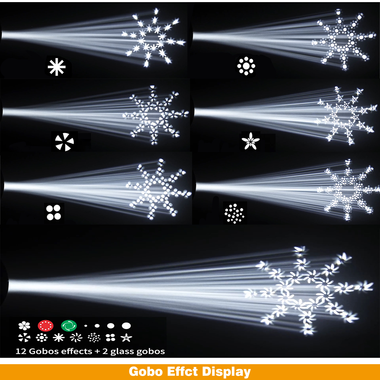 Stage Light Gobo Patterns