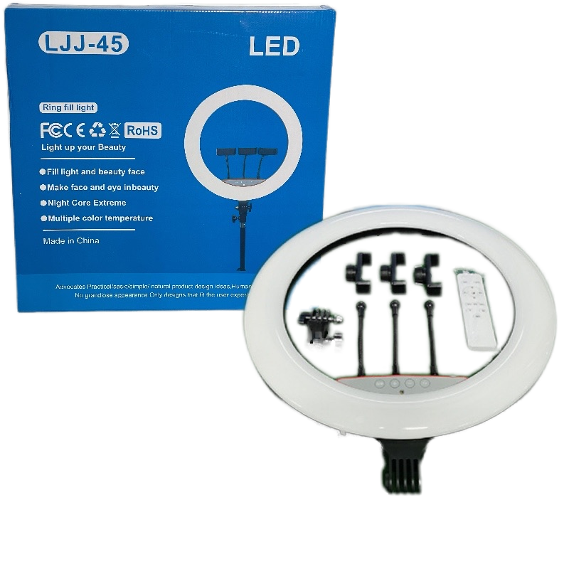 High Quality Wholesale MZG Ring Light for YouTube/Video/Makeup/Photography Remote Control Adjustable Color Temperature