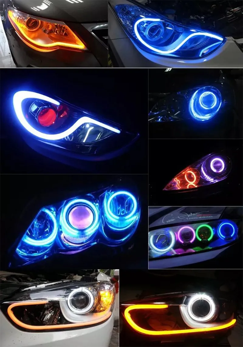 Flexible Silicone Neon Smart LED Strip Light 4