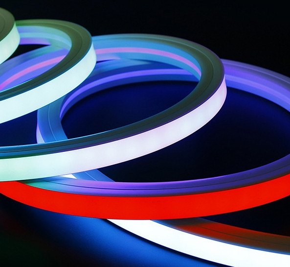 Factory Custom Flexible Stripes Ws2811 Ws2812b RGB RGBW Rgbww 5V 12V 24V Silicone Flex LED Neon Tube Strip Lights