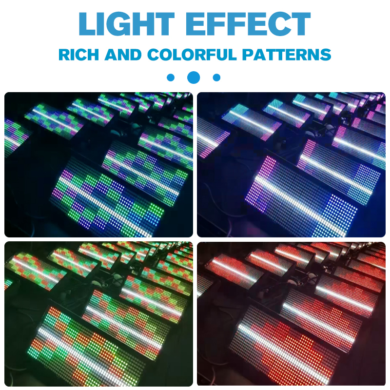 Factory Directly 48+8 Sections Led Strobe Light White for Dj Party Event with DMX512 Control and RDM Function