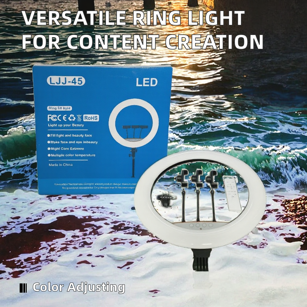 High Quality Wholesale MZG Ring Light for YouTube/Video/Makeup/Photography Remote Control Adjustable Color Temperature