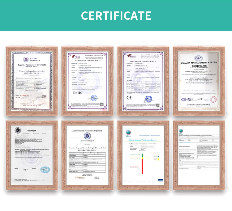 Certifications