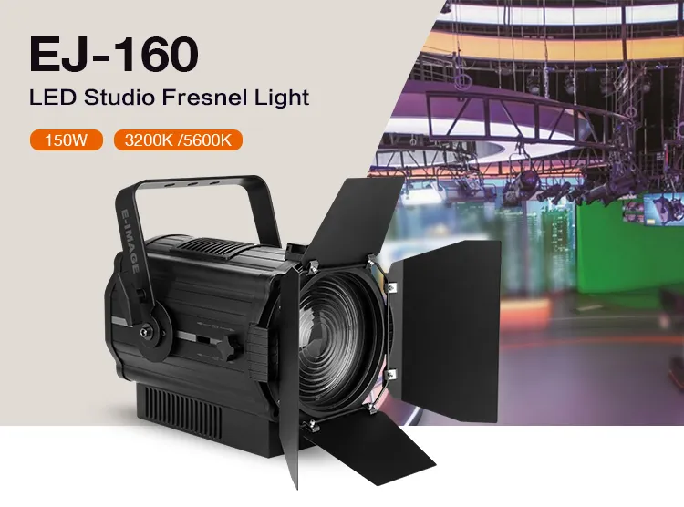 E-Image Ej-160 LED Light Angle View