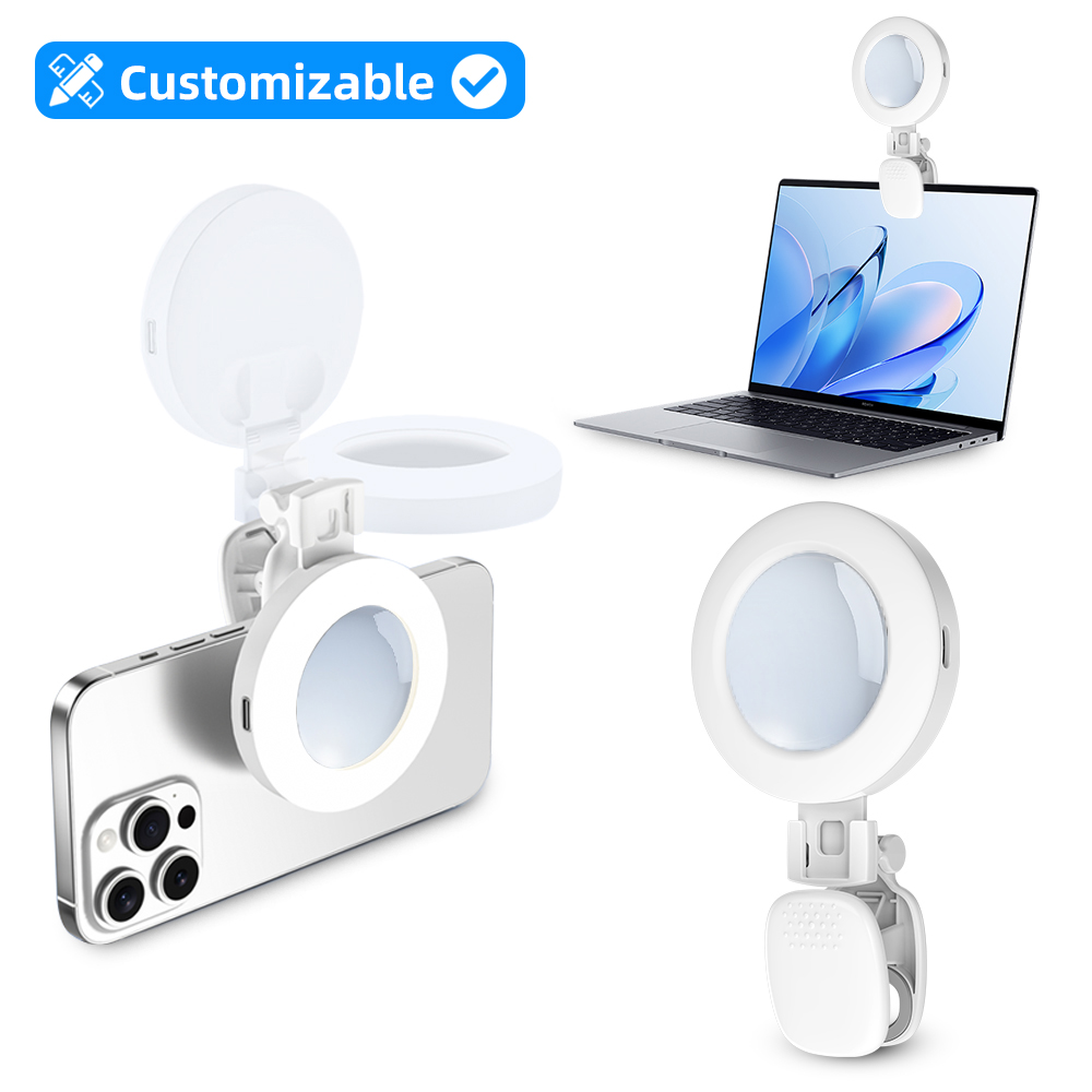 Factory Wholesale 2026 New Portable Ring Light Fill Light Bracket Video Light Phone Light Customize
