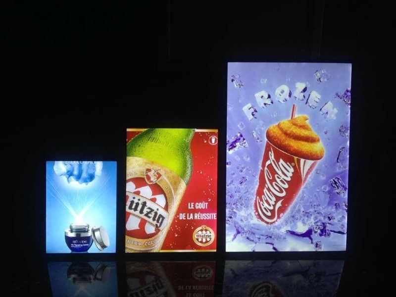 Graphic Inserting Indoor Use Ultra Super Slim LED Light Box