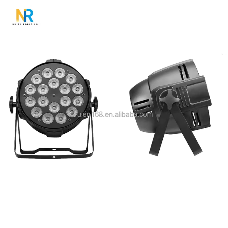 RGBW 4in1 5in1 6in1 DMX512 Control Sound Activated LED Parcan Stage Light for Disco DJ Live Performances
