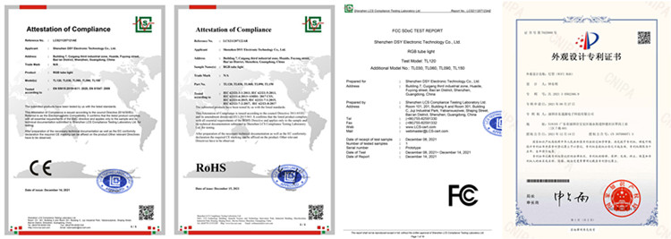 Quality Certifications