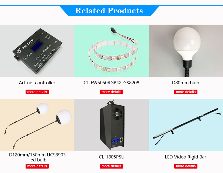 Pro Event Nightclub Disco LED Lighting Pixel Light Beam Rotating Bar Light Application 2