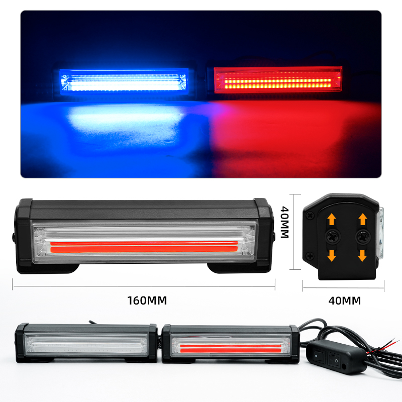 New DC12V/24V Car 20W Emergency Strobe Flash Warning Light for Truck SUV ATV UTV