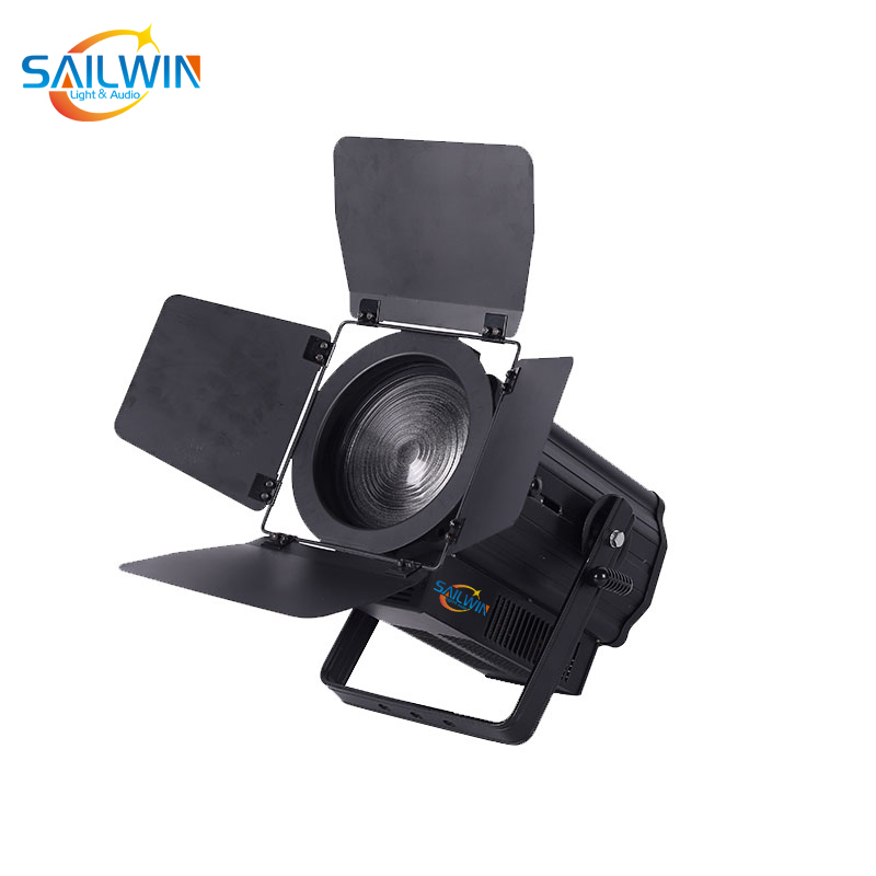 LED Fresnel Spotlight Zoom LED Stage Light for Theater Show