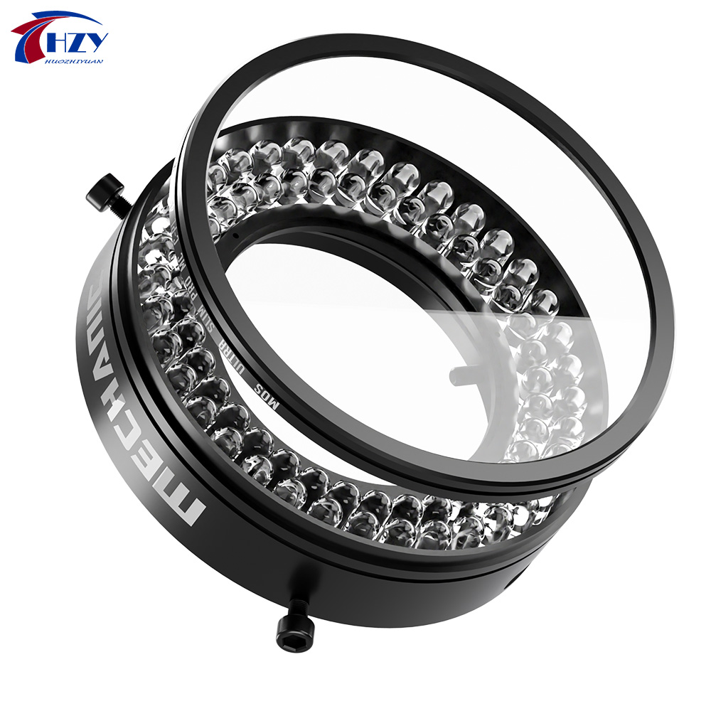 Mechanic LS720+ Microscope Polarized Ring Lamp 72pcs Adjustable LED Reflection Ring Light for Most Stereo Microscope Illuminator
