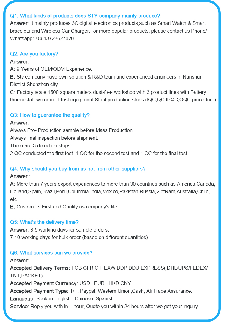 FAQ Overview