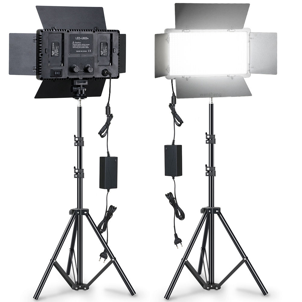 U600 Dimmable LED RGB Ring Light Metal Studio Lighting For Video Photographic Live Streaming &amp; Makeup For TikTok &amp; Phone Use