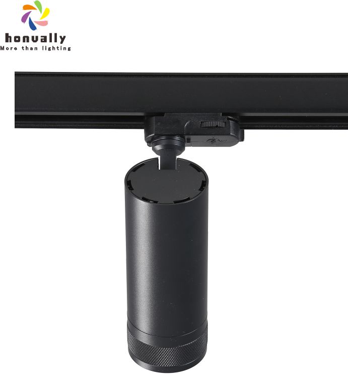 Dimmable Zoom LED Spotlight for Retail &amp; Living Room | Modern Slim Profile DALI Control