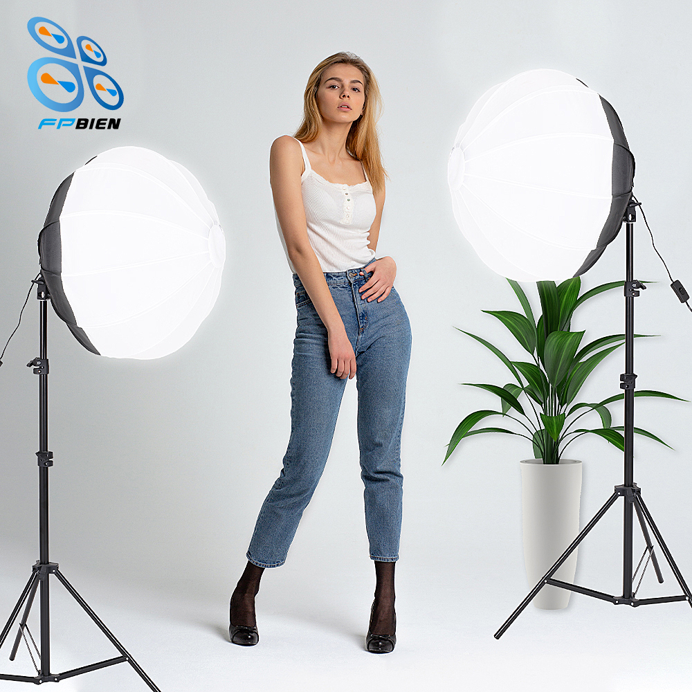 Photography Speedlite for Photography CS-65D Three-Tone Lighting Photographic Lighting Softbox Kit