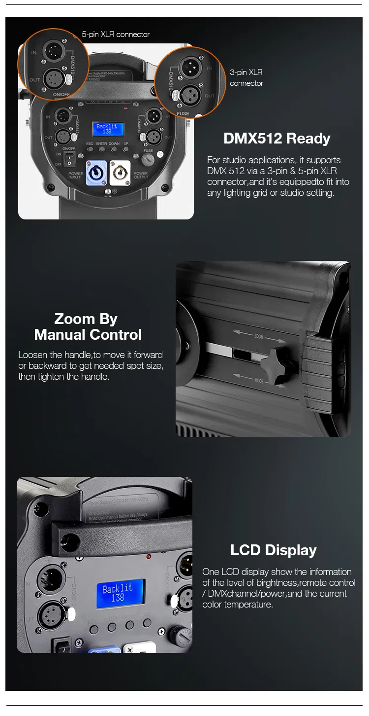 E-Image Ej-160 LED Light Control Panel