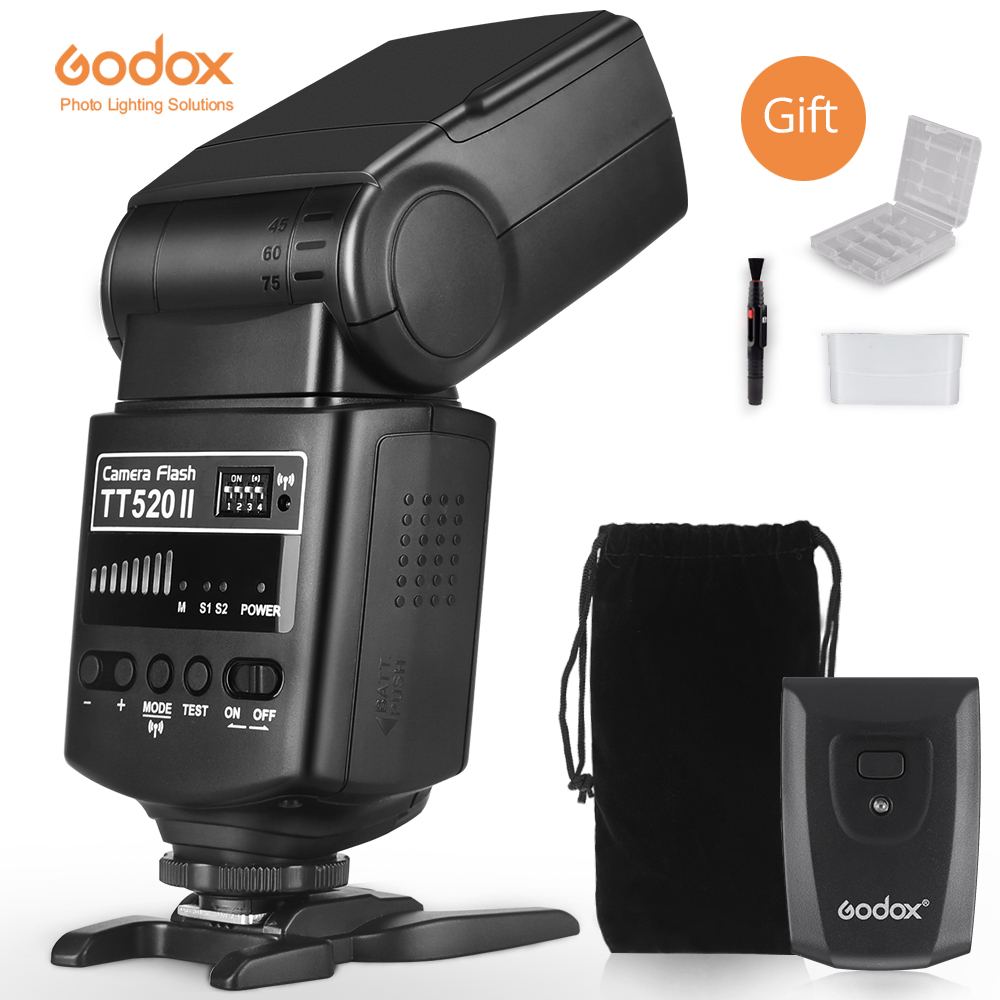 Godox Hot Selling Speedlight Tt520ii Dsrl Camera Flash Lights Speedlight for Fujifilm
