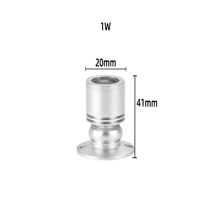 Wholesale LED Spotlights Museum Jewelry Shop Counter Small Spotlight 1W 3W Led Cabinet Mini Spot Light Ceiling
