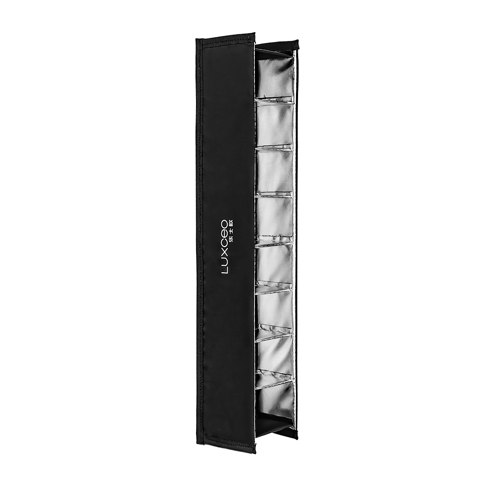 LUXCEO GD-38 LED Wand Accessories Fabric Barndoors Softbox Stick Light Rectangular Grid for P6 LED Wand Light
