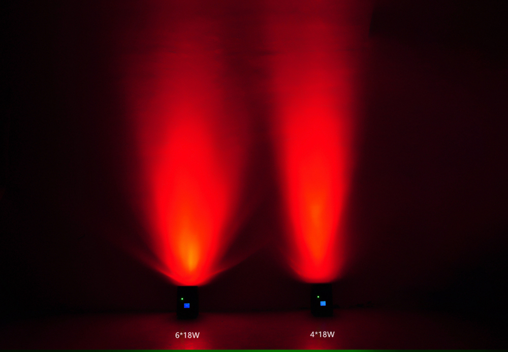 Wireless Remote Control Rechargeable Battery LED Par light