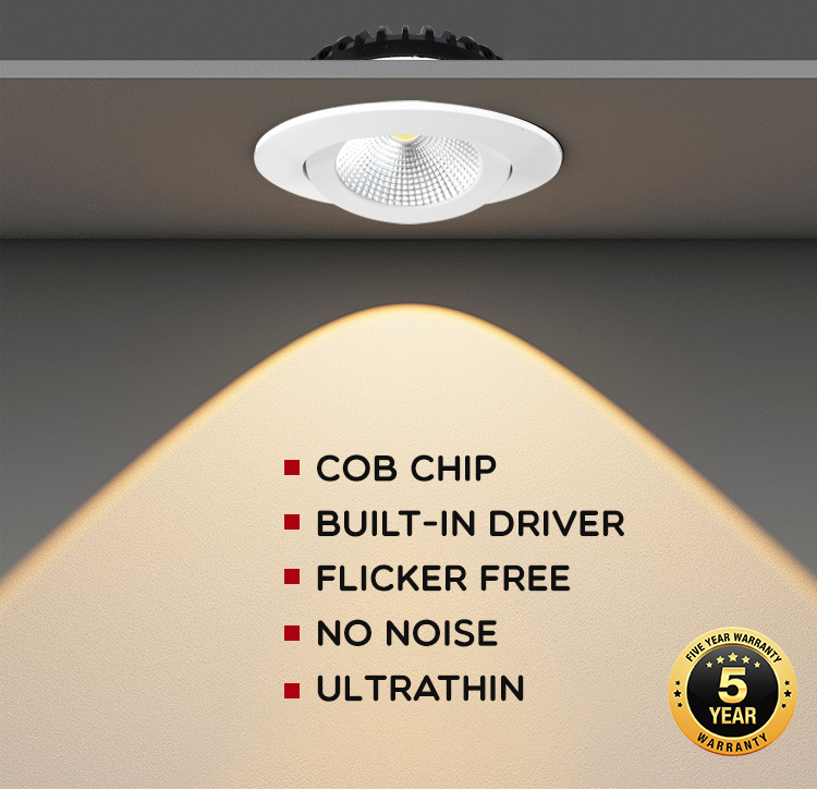 Vertex Slim Downlight Design